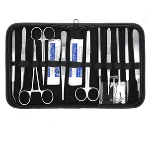 Kit de Disección Médica, Herramientas de Sutura, Portacuchillas, Pinzas Mosquito, Tijeras para Iris, para Ciencias Médicas, de Dentavex - Product Image 1