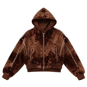Sudadera con Capucha Extra Grande para Hombre, Estilo Vintage, Lavado Ácido, Cierre Frontal, 100% Algodón Tejido, con Tela Transpirable - Product Image 5
