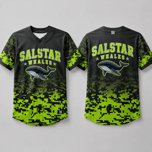 Camisetas de Béisbol Personalizadas de Alta Calidad al por Mayor, Camisetas de Moda Salstar, Uniformes de Béisbol con Logotipo OEM Baratos, Uniformes de Tendencia en Venta - Product Image 3