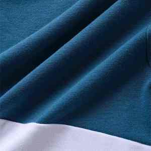 T-shirt pour homme respirant et à séchage rapide, 100 % coton, 180 grammes, col rond, manches courtes, athlétique, devant en tissu tricoté écologique, coupe classique - Product Image 5