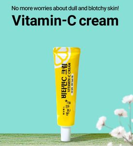 Crema de Vitamina C 3WB (25g) crema de vitamina C para aclarar manchas oscuras, brillo radiante, cuidado antioxidante, cuidado del tono, hidratante y suavizante - Product Image 1