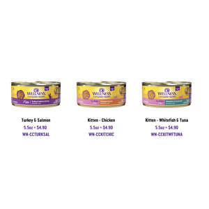 Wellness Complete Health Wet <b>Food</b> (<b>Gravies</b>/Pate/Morsels & Sliced/Minced) for <b>Cats</b> WN-CCKITWFTUNA - Product Image 5