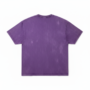 เสื้อยืดสตรีทแวร์ผ้าคอตตอนเนื้อนุ่มแบบโอเวอร์ไซส์ ทรงไหล่ตก พิมพ์ลายคุณภาพสูง เสื้อยืดน้ำหนักมากสำหรับผู้ชาย - Product Image 3
