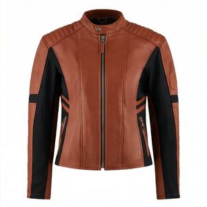 Veste de moto en cuir véritable pour homme de qualité supérieure, nouvelle arrivée, vestes de moto d'hiver, protections amovibles, personnalisables - Product Image 1