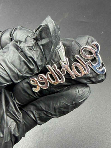 Moissanite Godfather Pendant Iced Out Luxury Hip Hop <b>Custom</b> <b>Name</b> <b>Necklace</b> Statement Jewelry for Men - Product Image 3