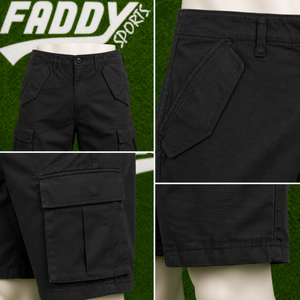 Premium Men's <b>Cargo</b> Shorts Multi-pocket Cotton Casual Tactical Style Summer Outdoor Workwear Loose Fit Shorts - Product Image 6