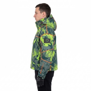Chaqueta Impermeable, Transpirable, de Tejido Softshell, Resistente, Unisex, para Caza de Aves y Ciervos, Diseño Personalizado de Moda, en Poliéster - Product Image 3