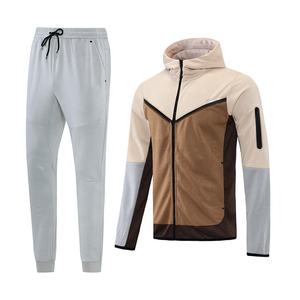 Econex Sports Sweats à capuche de gym de haute qualité pour hommes, ensembles de fitness chauds pour l'hiver, doux pour la peau, couleurs contrastées en pur coton modèle 2025 - Product Image 3