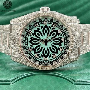 Charm Jewells Luxury Stainless Steel <b>Watch</b> 38mm Square <b>Case</b> Quartz Movement Fold Clasp Unisex Fashion Bracelet - Product Image 3
