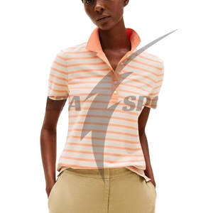 Premium <b>Polo</b> Shirts For <b>Women's</b> Girls Fashionable and Stylish Hot Selling Custom LOW MOQ Plus Size and Slim Customizable - Product Image 1