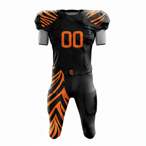 Ensemble de maillots de football personnalisés en gros avec logo, uniformes de football par sublimation de haute qualité, kits d'équipe à prix de gros pour les écoles et le sport - Product Image 5