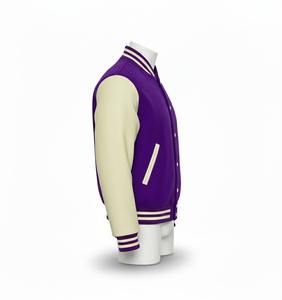 Chaqueta Varsity de Lona con Parches de Chenilla Personalizados, Estilo Vintage para Invierno, Ropa Urbana para Hombre, Chaqueta Universitaria de Béisbol Impermeable - Product Image 3
