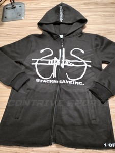 Sweat-shirt à capuche pour homme de haute qualité, personnalisable avec logo imprimé en 3D, fermeture éclair, taille américaine, 100% coton, impression personnalisée - Product Image 4