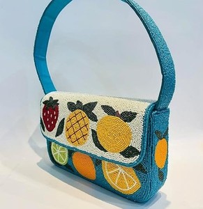 Bolsos de Hombro Florales Bordados con Cuentas de Moda, Bolsos Multicolores al por Mayor - Product Image 3