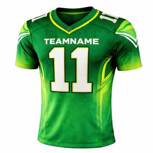 Camisetas de Fútbol Americano de Alta Calidad, Sublimadas, Diseño Personalizado, Números en Tackle Twill, Uniforme de Equipo, Venta al Por Mayor, Estilo Liga Estadounidense 2026 - Product Image 2