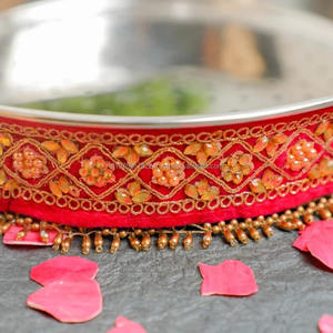 Mangalsnanam Jalleda para Bodas con Estructura de Acero para Ceremonia Haldi y Decoración de Bodas del Sur de la India, Color y Tamaño Personalizables - Product Image 2