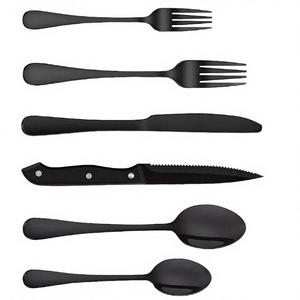 Juego de Cubiertos Desechables de Acero Inoxidable con Acabado Espejo Personalizado para Restaurantes, Hogar y Fiestas, Incluye Cucharas, Tenedores y Cuchillos Plateados - Product Image 3