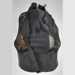 Vente en gros de sac d'équipement en maille portable extra large sac à cordon étanche en filet avec doublure en polyester pour ballons de football Offre Spéciale - Product Image 6