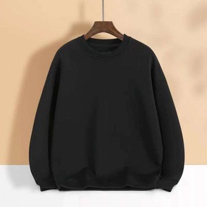 Sudadera de Forro Polar Grueso de Primera Calidad para Invierno, Estilo Urbano, Corte Regular, Bordado con Impresión Digital, Lista para Enviar - Product Image 5