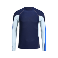 Maillot de sport athlétique personnalisé OEM pour hommes adultes, en Spandex/Polyester, à manches longues, anti-transpiration, respirant et à séchage rapide