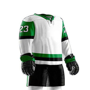 Conjuntos de Uniformes de Hockey sobre Hielo Personalizados para Hombre y Mujer, Camuflaje, Sublimados, Color Sólido, Impresión de Logotipo OEM, Secado Rápido, Duraderos, para Adultos - Product Image 5