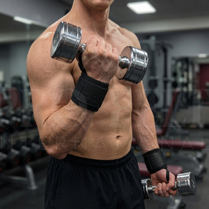 En gros, Nouveau design de haute qualité, Bandes de poignet pour haltérophilie et entraînement de force, Respirantes, OEM ODM, Sangles de poignet de gym sur mesure - Product Image 3