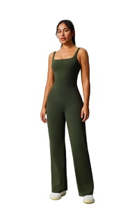 Leggings de yoga de cintura alta para mujer, con control de abdomen, tacto suave y elástico, efecto fruncido en glúteos, con bolsillos, estampados. - Product Image 2