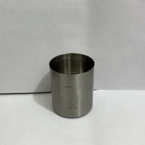High Quality Stainless Steel Custom Metal Handmade Eco-Friendly Durable <b>Decorative</b> 8OZ Round Metal Candle holder & Candle <b>Jars</b> - Product Image 2