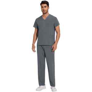 Traje Médico Flexible de Alta Elasticidad, Pantalones Deportivos y Top para Personal de Cuidados Intensivos y Sala de Emergencias, para Hombres - Product Image 6