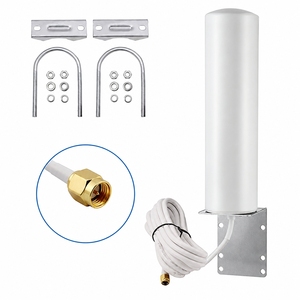 4G LTE Außen-Zylinderantenne 698-2700MHz mit 5m <span class=keywords><strong>RG58</strong></span> Kabel, Montagezubehör und Verschiedene Zubehöroptionen - Product Image 2