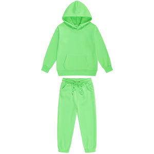 Conjunto Deportivo Informal de Invierno con Capucha, 100% Algodón, Venta al Por Mayor, Suministro de Fábrica con Marca Privada - Product Image 4