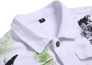 Veste en jean classique pour homme – Veste en jean de qualité supérieure pour homme, idéale pour les tenues décontractées, le streetwear, les voyages et les aventures en plein air - Product Image 3