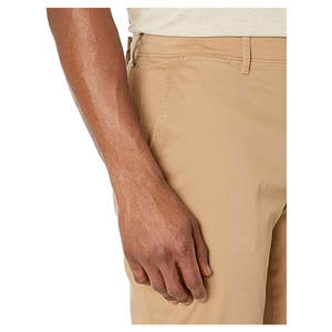Pantalon chino décontracté pour homme, coupe classique, extensible, mélange de coton confortable, pantalon de travail de bureau, coupe slim droite, pantalon décontracté tendance - Product Image 3