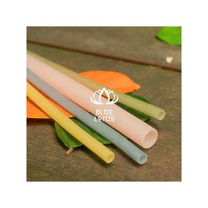 สินค้าขายดี หลอดดูดน้ำจากฟางข้าวธรรมชาติเพื่อสุขภาพ |   ผู้นำเข้าหลอดดูดน้ำย่อยสลายได้ทางชีวภาพ ทำด้วยมือ 100% - Product Image 1