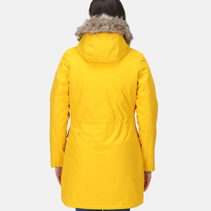Chaqueta Parka Larga y Elegante para Mujer, con Capucha, Resistente al Agua, Color y Talla Personalizables, Servicio OEM, Poliéster - Product Image 5