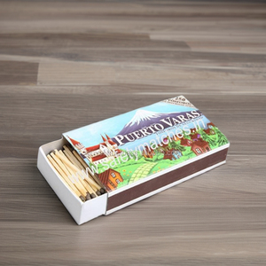 Cerillas de Seguridad para Cocina KB120, Ecológicas, Resistentes al Agua, Tamaño de Caja de Cerillas 71x53x25, 40 Cerillas, Encendido Fuerte de Madera, Impresión - Product Image 1