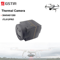 Module de caméra thermique FPV GST ITL612Pro 640x512 avec objectif 9,1 mm, mini 17x17 mm, 30 broches USB MIPI, non refroidi, pour détection de charge utile de drone
