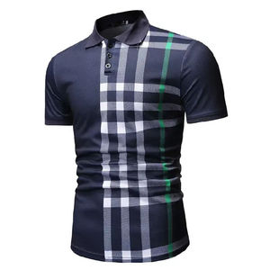 Camiseta de Invierno para Hombre, Manga Corta, Casual, Tejida, 100% Algodón, Corte Regular, Transpirable, con Bloques de Color Blanco, Negro y Rojo - Product Image 2