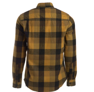 Camisa Casual de Franela a Cuadros 100% Algodón para Hombre, Manga Larga, con Dos Bolsillos, Cuello Camisero, para Otoño - Product Image 4