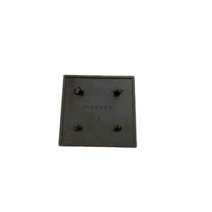 Tapa o tapón de plástico negro cuadrado de plástico - Product Image 6