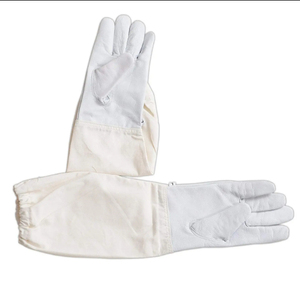 Equipo de Apicultura Vantrex, Guantes de Seguridad de Piel de Oveja y Lona, Guantes de Apicultura - Product Image 3