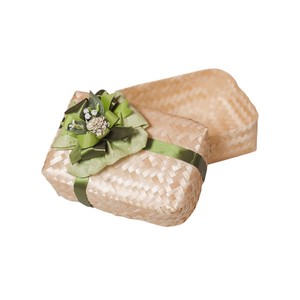 Premium Bamboo <b>Gift</b> <b>Box</b> Handwoven Rectangular Bamboo Storage <b>Hamper</b> Eco Friendly Natural Packaging for Luxury <b>Gifts</b> - Product Image 3
