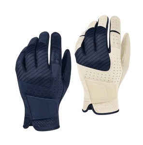 <b>Top</b> Quality Golf Gloves Genuine Leather Breathable Right Hand Unisex Hook And Loop Closure - Product Image 4