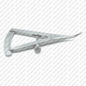 Calibre Castroviejo droit de qualité supérieure 0-20 mm (3,25 pouces) pour chirurgie ophtalmique, outil de mesure en acier inoxydable – Fournisseur - Product Image 5