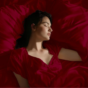 Juego de Sábanas de Satén Rojo Oscuro de Lujo con Fundas de Almohada Sedosas, Colección de Ropa de Cama Elegante y Moderna para Decoración de Dormitorio - Product Image 2
