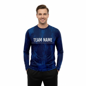 Camisetas de Manga Larga Sublimadas Personalizadas para Rendimiento Deportivo, Ropa Deportiva Transpirable al por Mayor con Logotipo Personalizado - Product Image 1