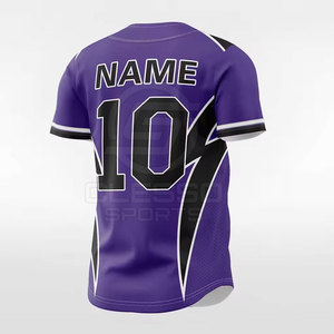 Camiseta de Béisbol Casual para Hombre, Tejido Transpirable, Secado Rápido, Ideal para Entrenamiento y Día de Partido, con un Look Duradero y Elegante - Product Image 3