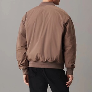 Sustainable Lightweight Nylon Bomber <b>Jacket</b> for Men High Quality Plain Men Bomber <b>Jacket</b> Street Wear Solid Color Bomber <b>Jacket</b> - Product Image 5