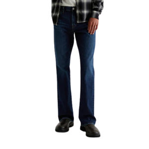 Pantalones deportivos transpirables de algodón de alta calidad para hombre, corte holgado, cintura ajustada, rectos, curvos, a rayas, OEM/ODM personalizados. - Product Image 1