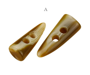 Botones de Cuerno de Búfalo para Ropa y Producto Hecho a Mano con Pieza Pequeña de Tamaño Personalizado - Product Image 6